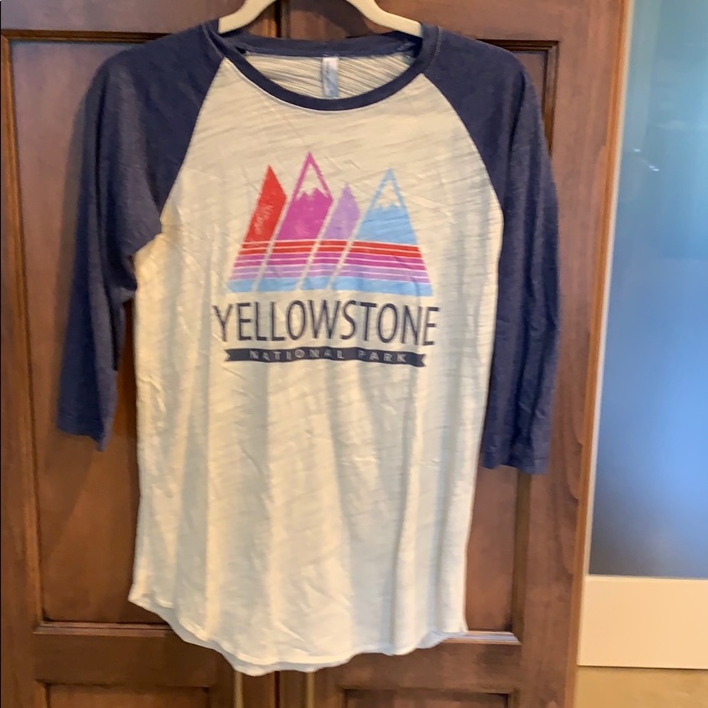 Techstyles Sportswear Yellowstone 3/4 sleeve tee